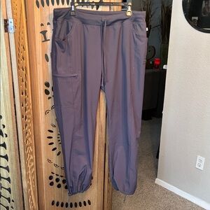 Scrubs Gray Drawstring Scrub Pants
